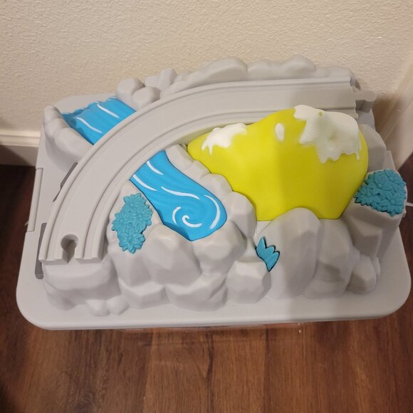 B. Toys Wood & Wheels Wooden Train Set in a Bucket 47 Pieces! - Picture 3 of 5